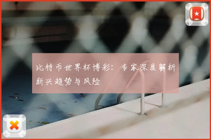 比特币世界杯博彩:专家深度解析新兴趋势与风险