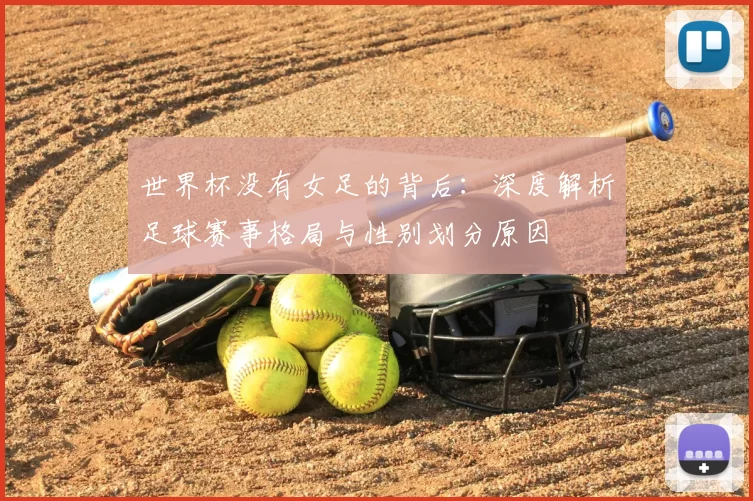 世界杯没有女足的背后:深度解析足球赛事格局与性别划分原因