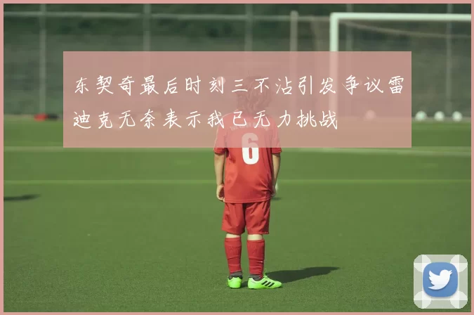 东契奇最后时刻三不沾引发争议雷迪克无奈表示我已无力挑战